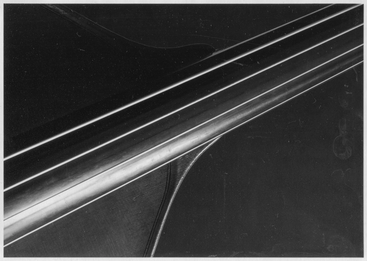 TEGG – Bild »Kontrabass« aus Bilderserie »Frühe Arbeiten – Stillleben«